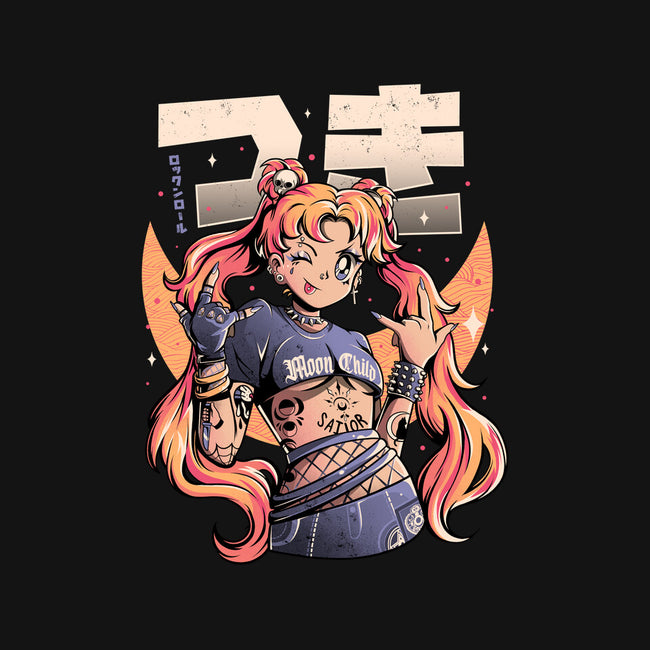 Moon Child-womens v-neck tee-eduely