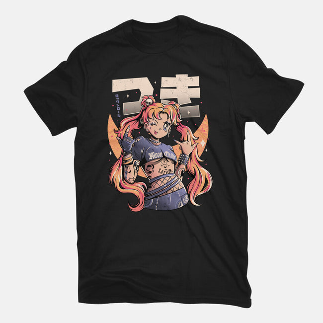 Moon Child-womens basic tee-eduely