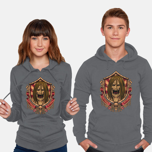 Attack Badge-unisex pullover sweatshirt-spoilerinc