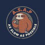 As Slow As Possible-mens basic tee-eduely