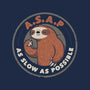 As Slow As Possible-unisex basic tee-eduely