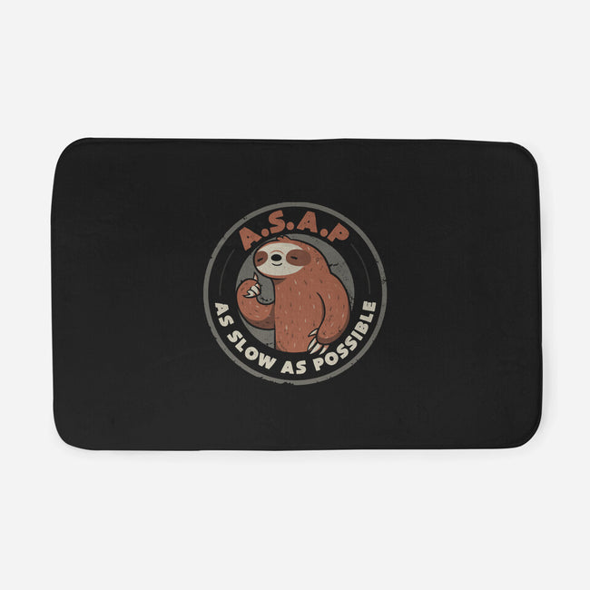 As Slow As Possible-none memory foam bath mat-eduely