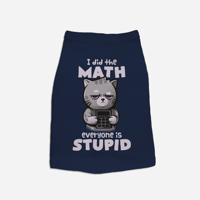 Math Cat-cat basic pet tank-eduely