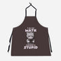 Math Cat-unisex kitchen apron-eduely