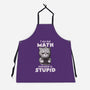 Math Cat-unisex kitchen apron-eduely