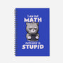 Math Cat-none dot grid notebook-eduely