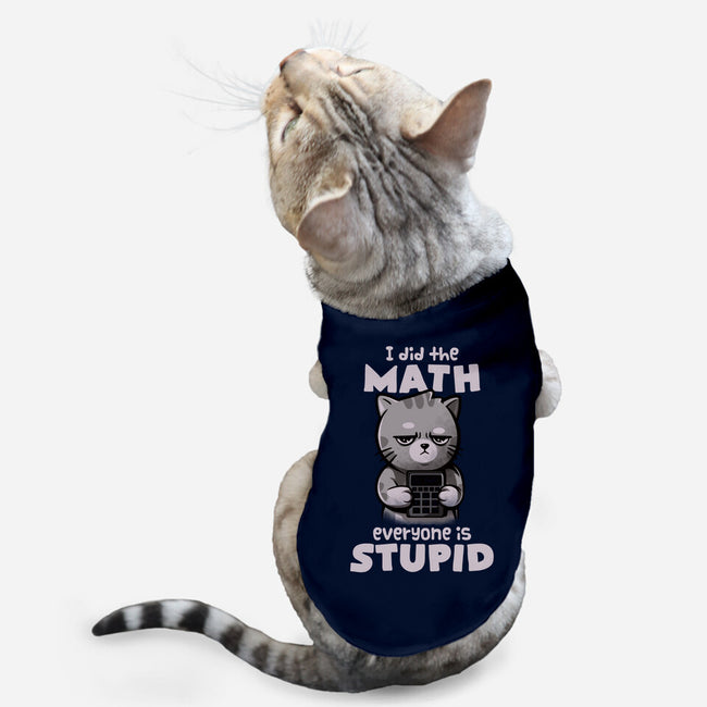 Math Cat-cat basic pet tank-eduely