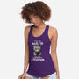 Math Cat-womens racerback tank-eduely