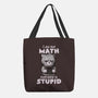 Math Cat-none basic tote-eduely