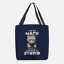 Math Cat-none basic tote-eduely