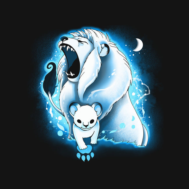 White Lion-unisex baseball tee-Vallina84