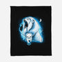 White Lion-none fleece blanket-Vallina84