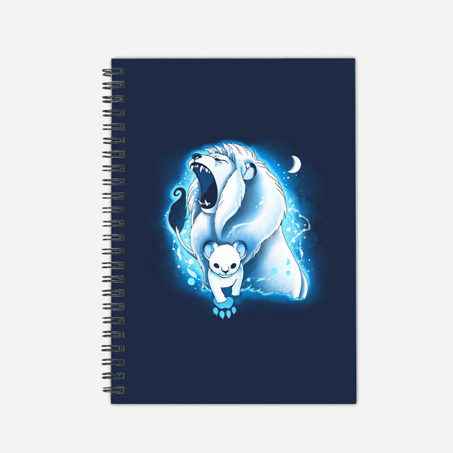 White Lion-none dot grid notebook-Vallina84