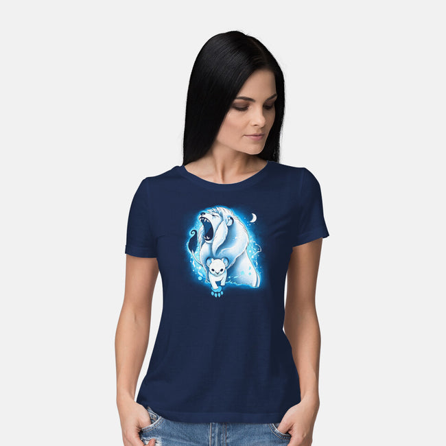 White Lion-womens basic tee-Vallina84