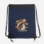 A Day In A Cat's Life-none drawstring bag-tobefonseca