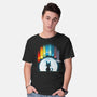 Cat Planets-mens basic tee-Vallina84