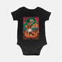 Goku X Shenlong-baby basic onesie-alanside