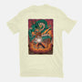 Goku X Shenlong-mens basic tee-alanside