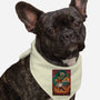 Goku X Shenlong-dog bandana pet collar-alanside
