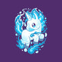 Water Unicorn-womens fitted tee-Vallina84