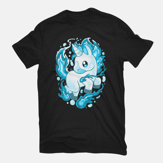 Water Unicorn-mens basic tee-Vallina84