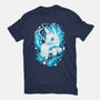Water Unicorn-womens basic tee-Vallina84