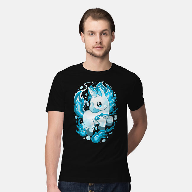 Water Unicorn-mens premium tee-Vallina84