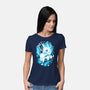 Water Unicorn-womens basic tee-Vallina84