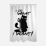 I Do What I Want-none polyester shower curtain-fanfabio