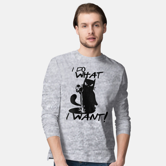 I Do What I Want-mens long sleeved tee-fanfabio