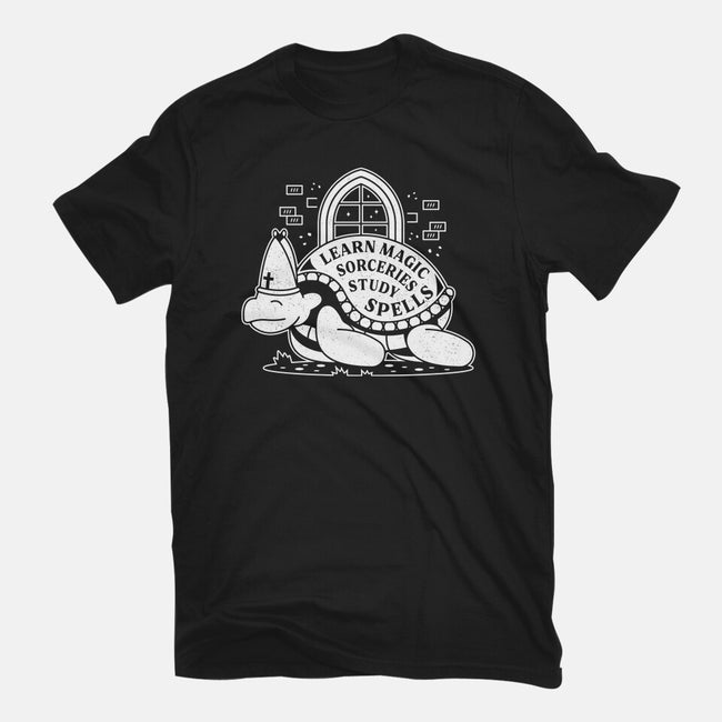 Pastor Turtle-womens fitted tee-Logozaste