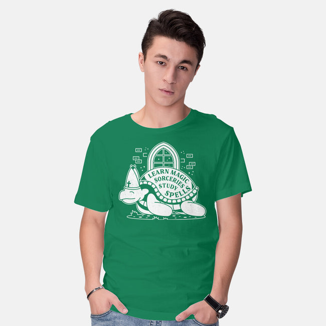 Pastor Turtle-mens basic tee-Logozaste