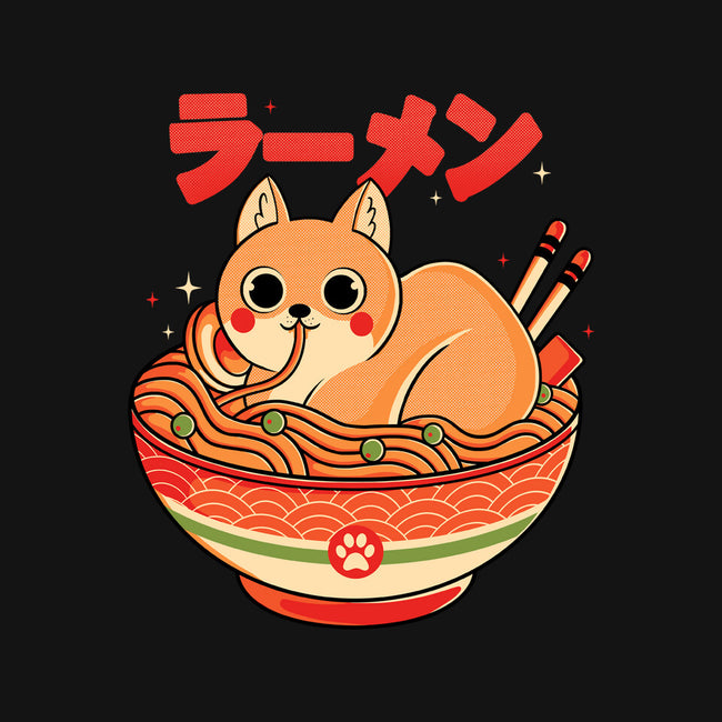 Ramen Cat-none removable cover w insert throw pillow-Douglasstencil