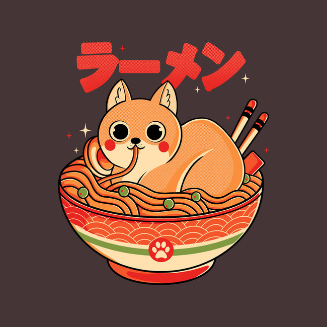 Ramen Cat-none removable cover w insert throw pillow-Douglasstencil