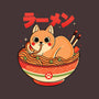 Ramen Cat-none removable cover w insert throw pillow-Douglasstencil
