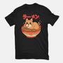 Ramen Cat-womens basic tee-Douglasstencil