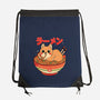 Ramen Cat-none drawstring bag-Douglasstencil