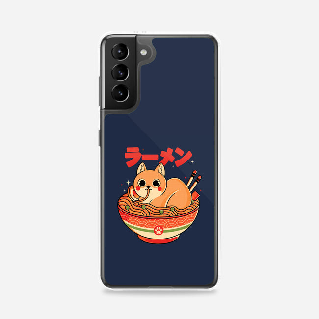 Ramen Cat-samsung snap phone case-Douglasstencil