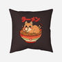Ramen Cat-none removable cover w insert throw pillow-Douglasstencil