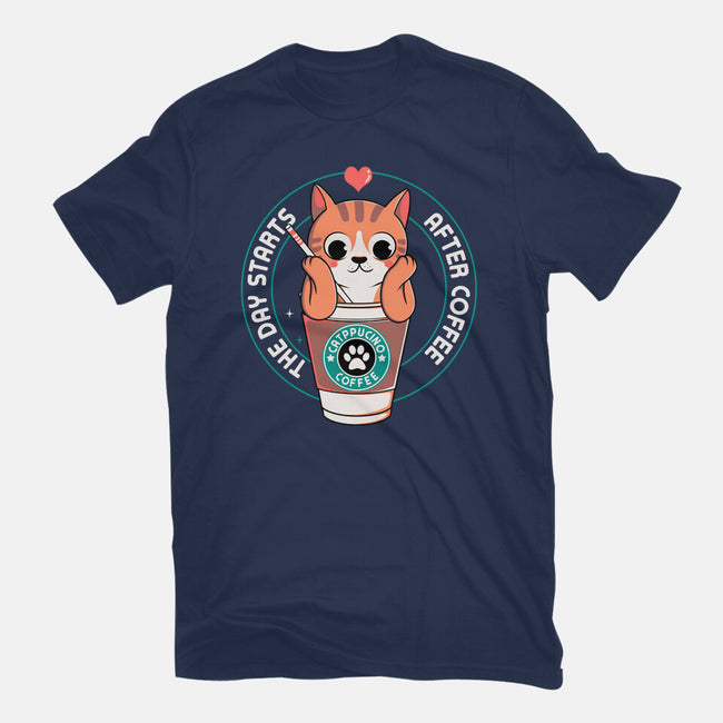 Catppuccino-youth basic tee-Douglasstencil