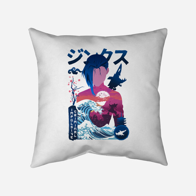 Impulsive Criminal-none removable cover w insert throw pillow-hirolabs