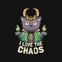 I Love The Chaos-mens basic tee-eduely