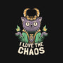I Love The Chaos-youth crew neck sweatshirt-eduely