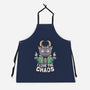 I Love The Chaos-unisex kitchen apron-eduely