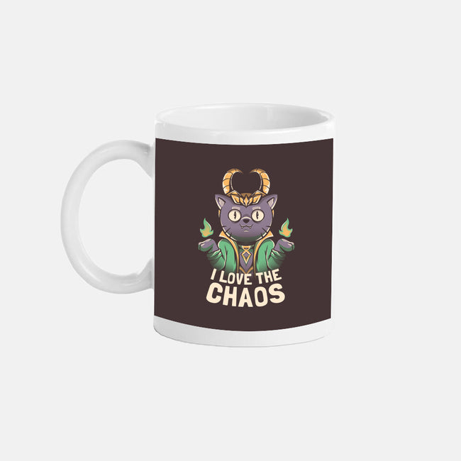 I Love The Chaos-none glossy mug-eduely