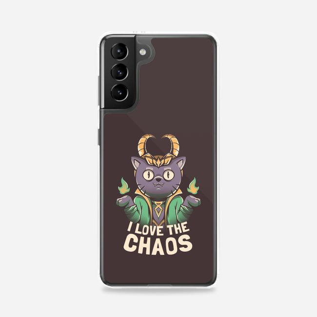 I Love The Chaos-samsung snap phone case-eduely