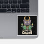 I Love The Chaos-none glossy sticker-eduely