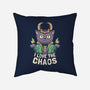 I Love The Chaos-none removable cover throw pillow-eduely