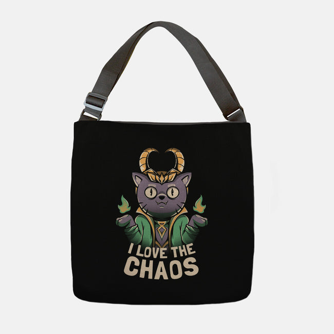 I Love The Chaos-none adjustable tote-eduely