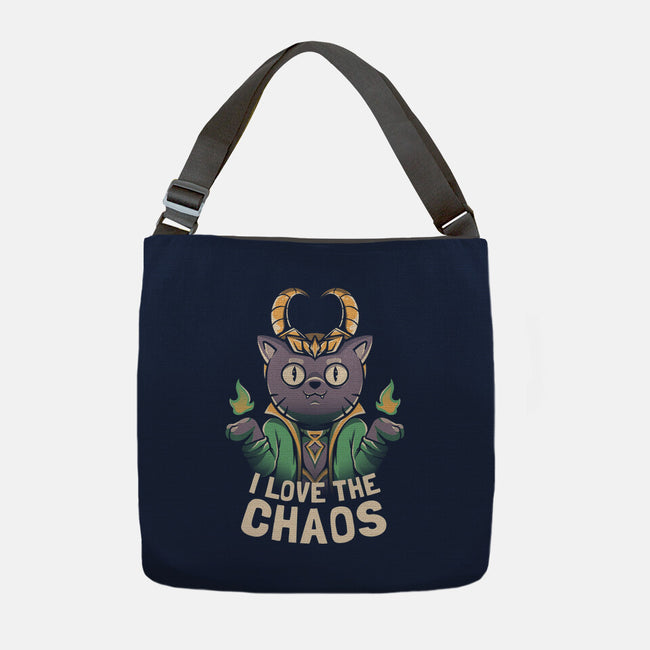 I Love The Chaos-none adjustable tote-eduely